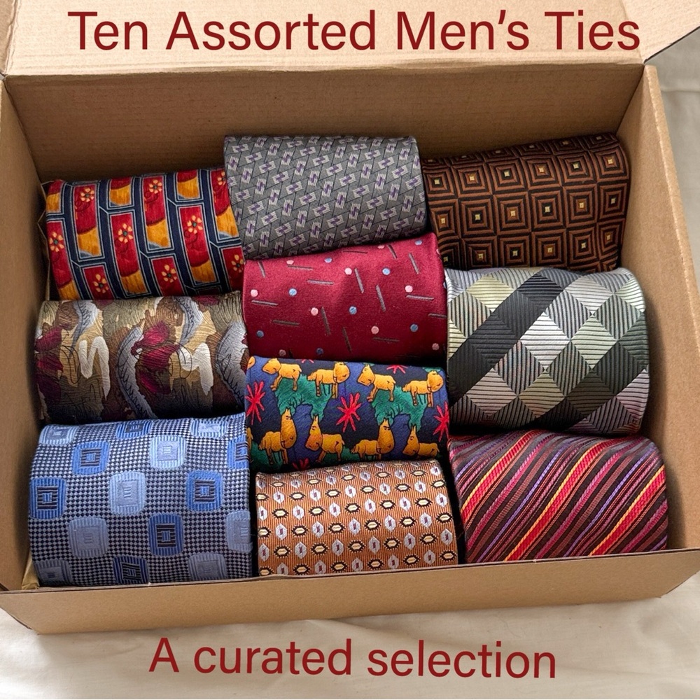 Box 11 - Assorted Men's Ties Collection